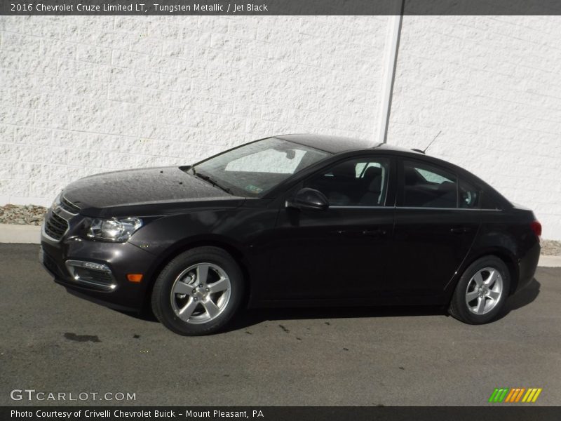 Tungsten Metallic / Jet Black 2016 Chevrolet Cruze Limited LT