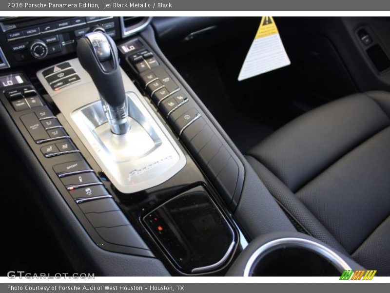 Jet Black Metallic / Black 2016 Porsche Panamera Edition