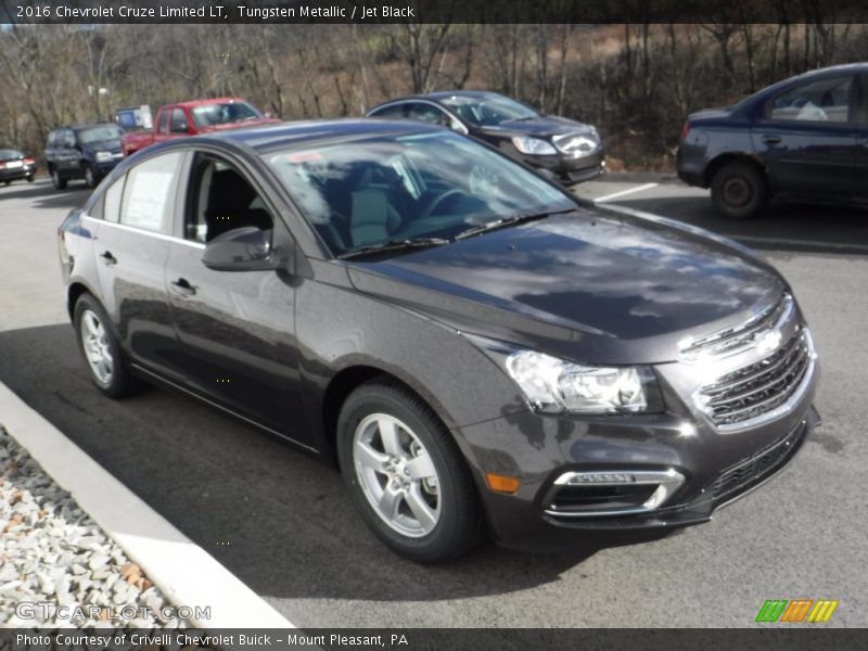 Tungsten Metallic / Jet Black 2016 Chevrolet Cruze Limited LT