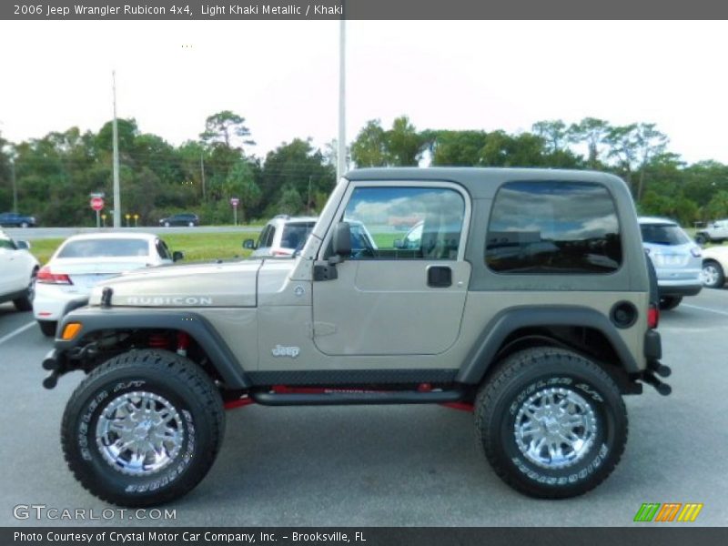 Light Khaki Metallic / Khaki 2006 Jeep Wrangler Rubicon 4x4