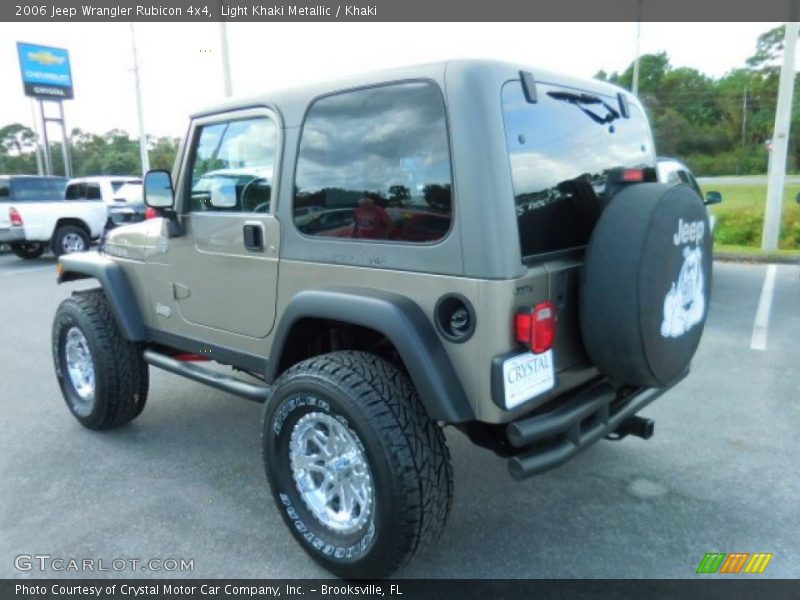 Light Khaki Metallic / Khaki 2006 Jeep Wrangler Rubicon 4x4