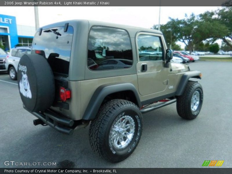 Light Khaki Metallic / Khaki 2006 Jeep Wrangler Rubicon 4x4