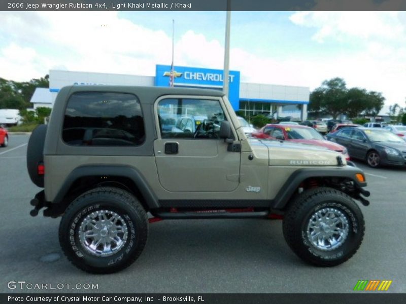 Light Khaki Metallic / Khaki 2006 Jeep Wrangler Rubicon 4x4