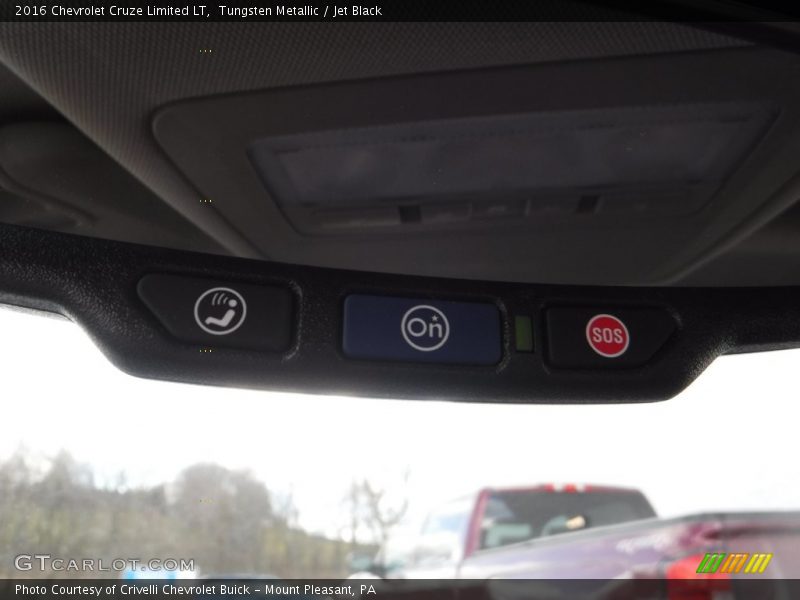 Tungsten Metallic / Jet Black 2016 Chevrolet Cruze Limited LT