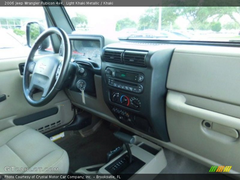 Light Khaki Metallic / Khaki 2006 Jeep Wrangler Rubicon 4x4