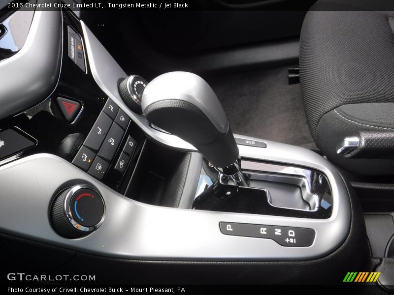 Tungsten Metallic / Jet Black 2016 Chevrolet Cruze Limited LT