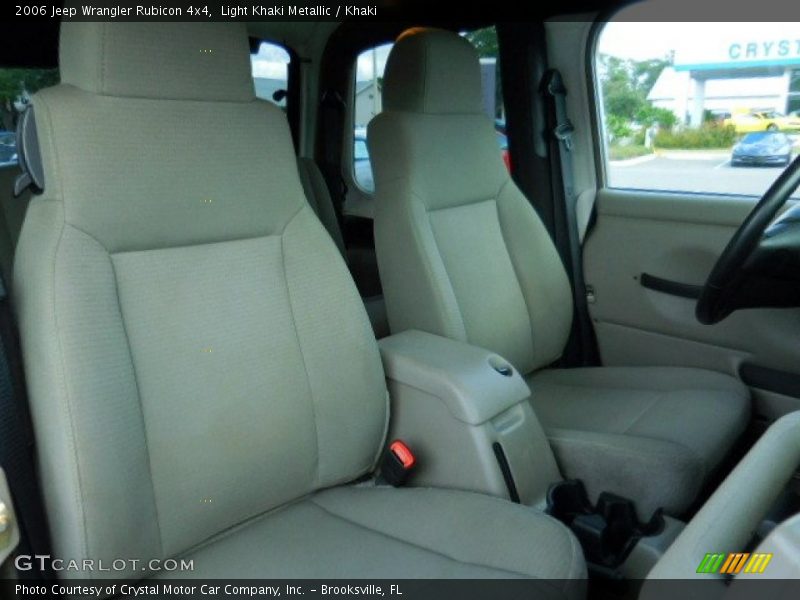 Light Khaki Metallic / Khaki 2006 Jeep Wrangler Rubicon 4x4