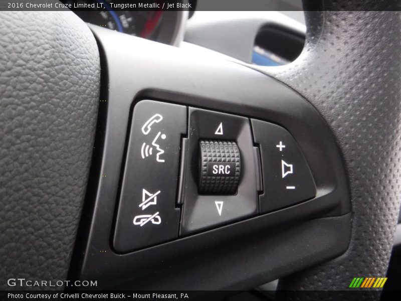 Tungsten Metallic / Jet Black 2016 Chevrolet Cruze Limited LT