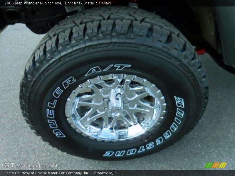 Light Khaki Metallic / Khaki 2006 Jeep Wrangler Rubicon 4x4