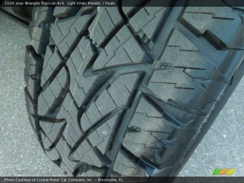 Light Khaki Metallic / Khaki 2006 Jeep Wrangler Rubicon 4x4