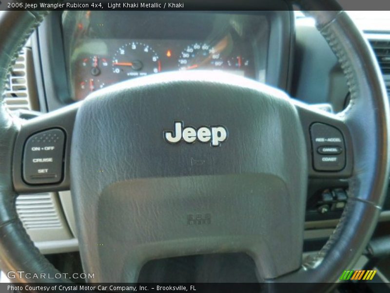 Light Khaki Metallic / Khaki 2006 Jeep Wrangler Rubicon 4x4