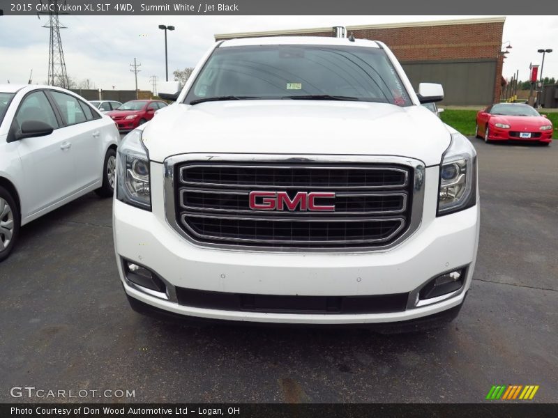 Summit White / Jet Black 2015 GMC Yukon XL SLT 4WD