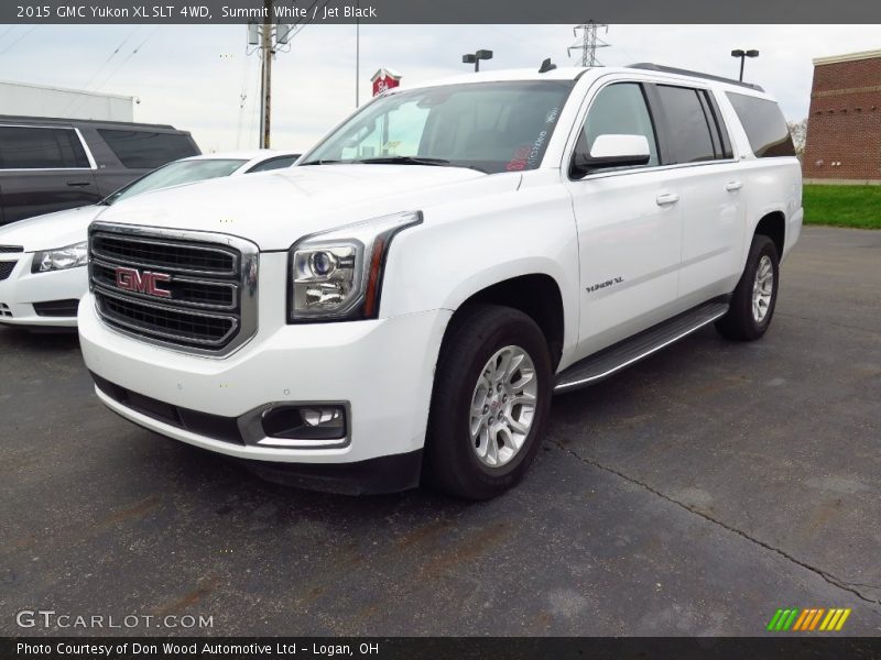Summit White / Jet Black 2015 GMC Yukon XL SLT 4WD