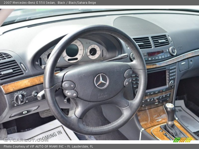  2007 E 550 Sedan Steering Wheel
