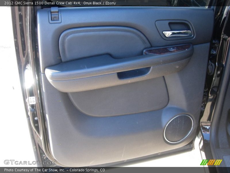 Onyx Black / Ebony 2012 GMC Sierra 1500 Denali Crew Cab 4x4