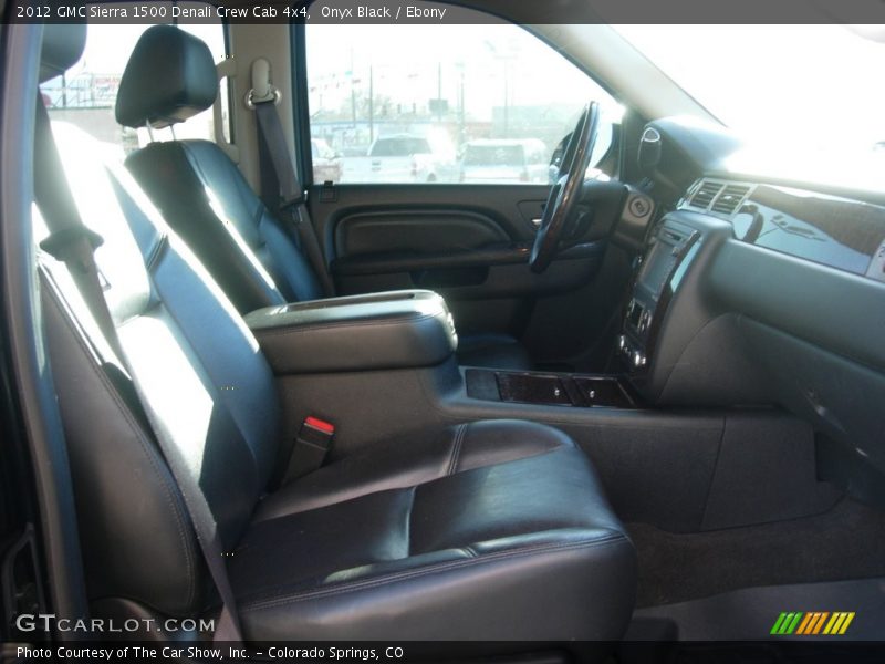 Onyx Black / Ebony 2012 GMC Sierra 1500 Denali Crew Cab 4x4