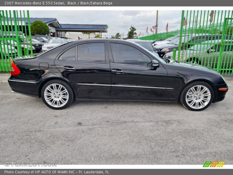  2007 E 550 Sedan Black