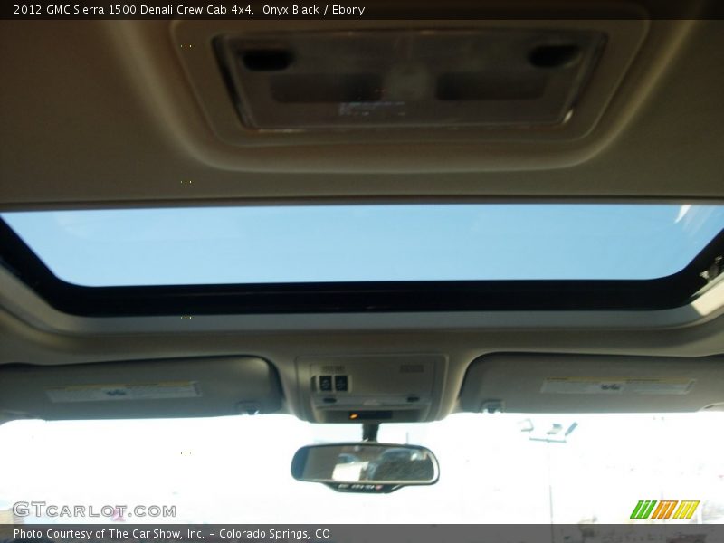 Onyx Black / Ebony 2012 GMC Sierra 1500 Denali Crew Cab 4x4