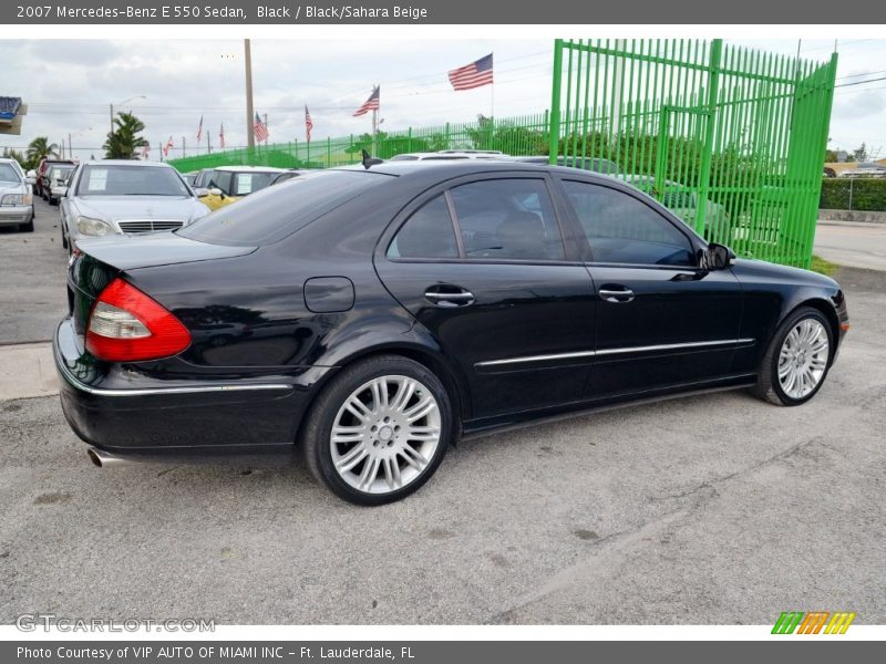  2007 E 550 Sedan Black