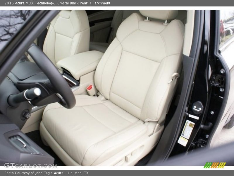 Crystal Black Pearl / Parchment 2016 Acura MDX Technology