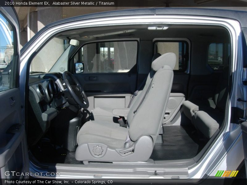 Alabaster Silver Metallic / Titanium 2010 Honda Element EX