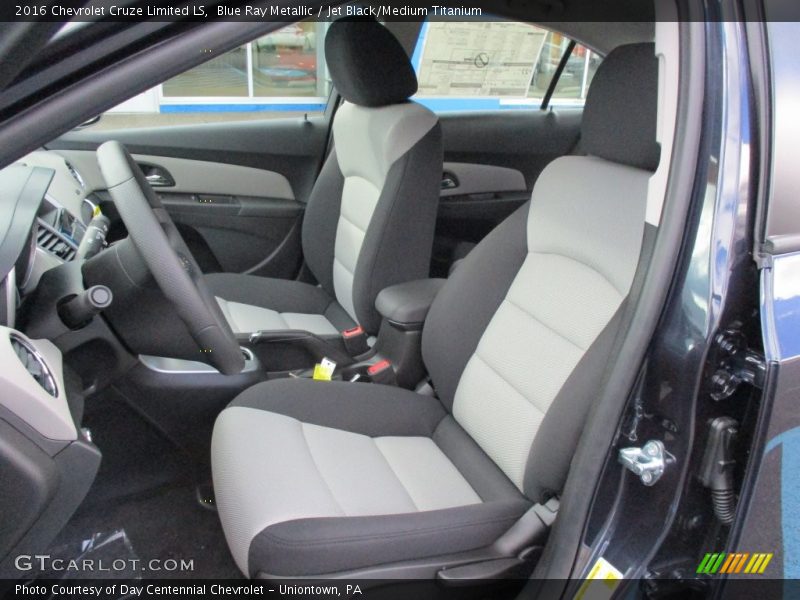 Blue Ray Metallic / Jet Black/Medium Titanium 2016 Chevrolet Cruze Limited LS