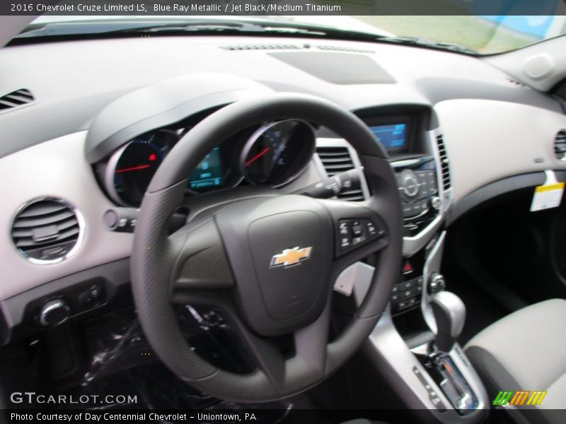Blue Ray Metallic / Jet Black/Medium Titanium 2016 Chevrolet Cruze Limited LS