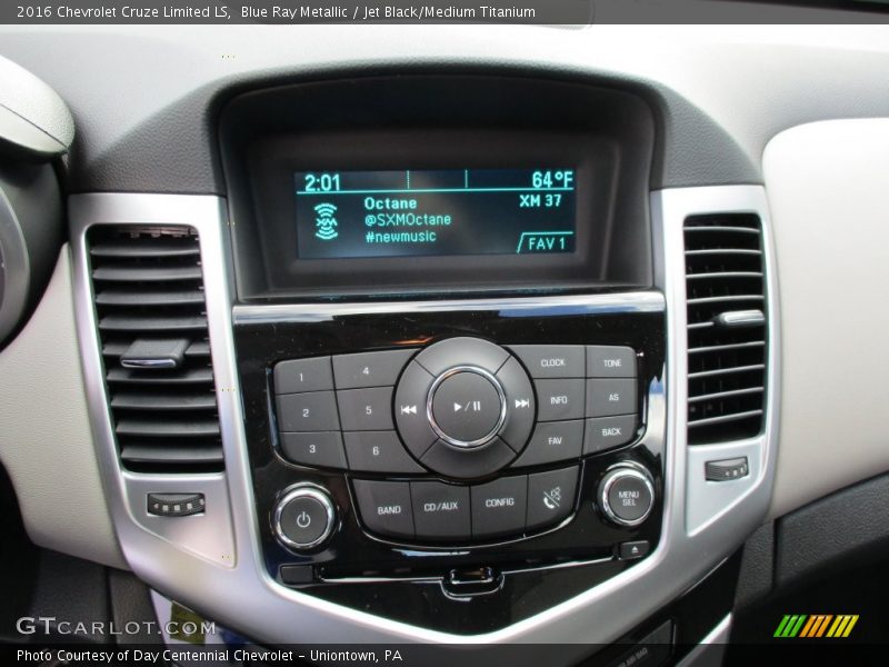 Blue Ray Metallic / Jet Black/Medium Titanium 2016 Chevrolet Cruze Limited LS