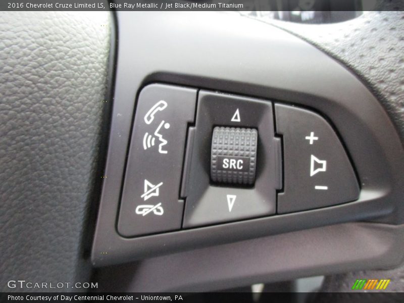 Blue Ray Metallic / Jet Black/Medium Titanium 2016 Chevrolet Cruze Limited LS