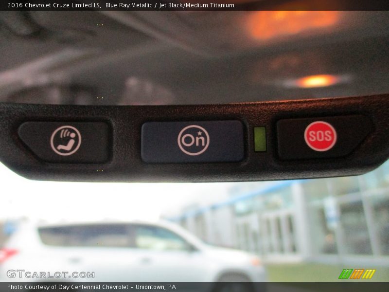 Blue Ray Metallic / Jet Black/Medium Titanium 2016 Chevrolet Cruze Limited LS