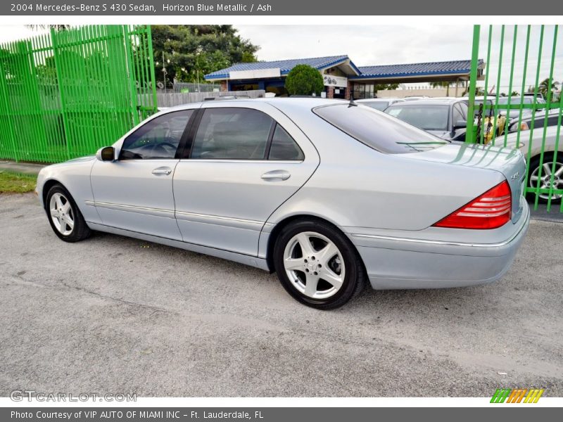 Horizon Blue Metallic / Ash 2004 Mercedes-Benz S 430 Sedan