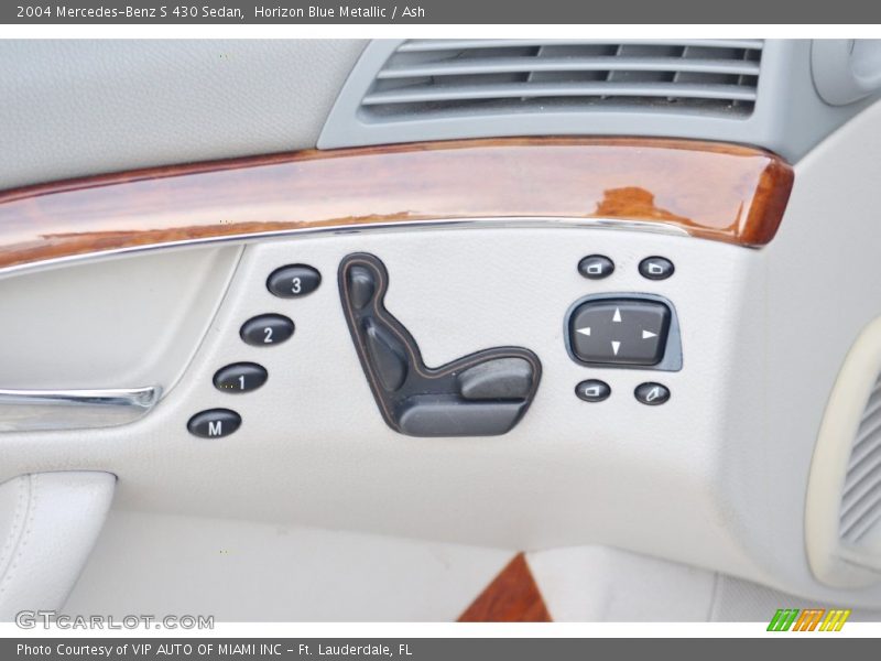 Horizon Blue Metallic / Ash 2004 Mercedes-Benz S 430 Sedan