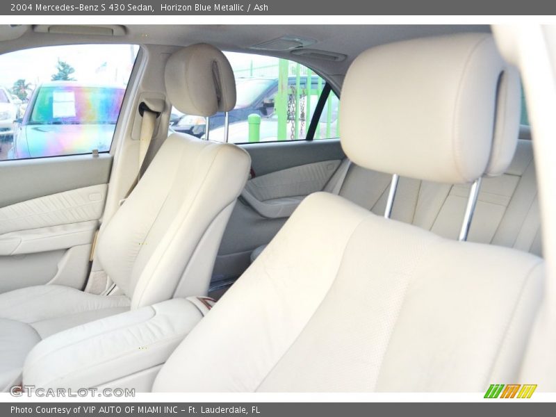 Horizon Blue Metallic / Ash 2004 Mercedes-Benz S 430 Sedan