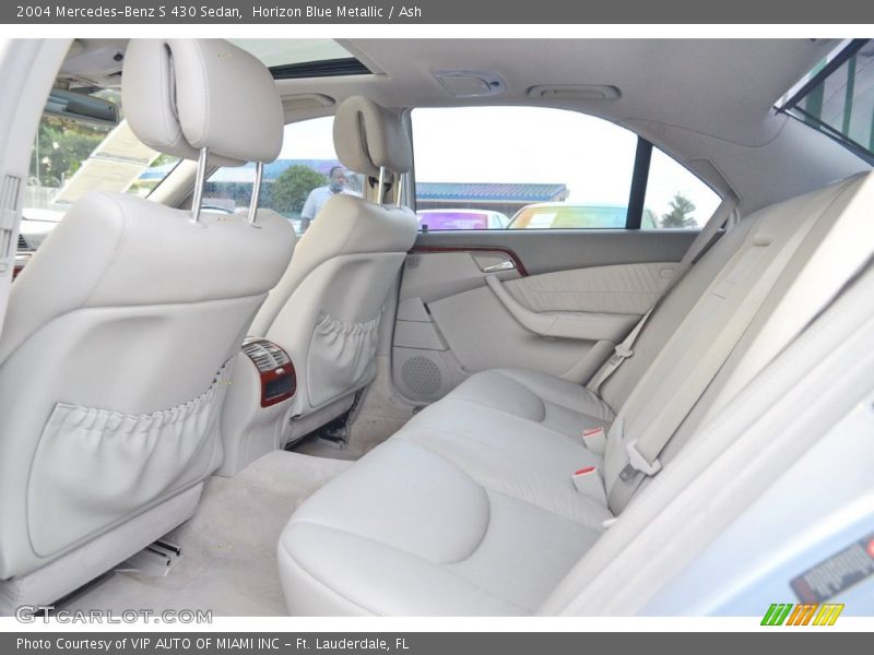 Horizon Blue Metallic / Ash 2004 Mercedes-Benz S 430 Sedan