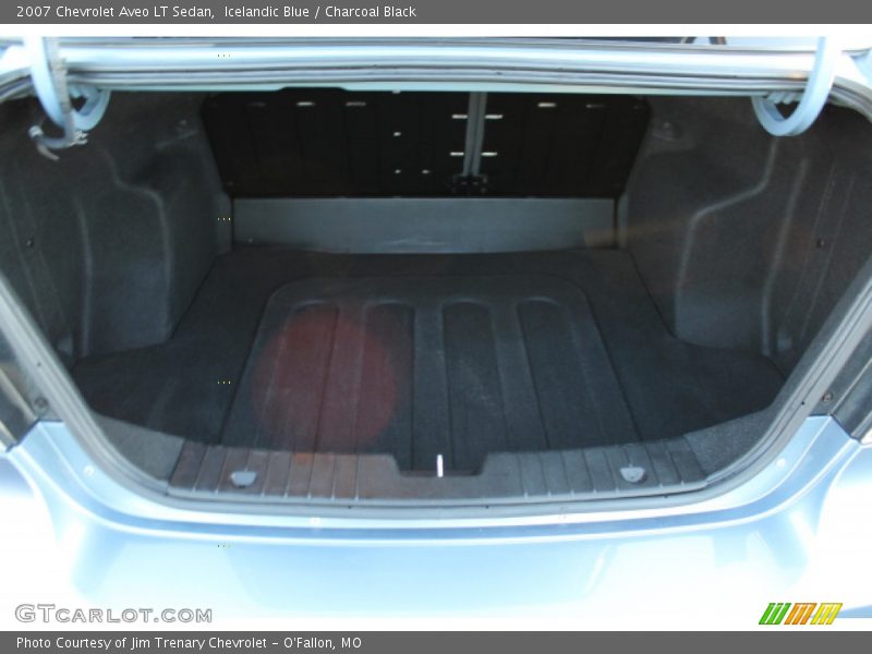 Icelandic Blue / Charcoal Black 2007 Chevrolet Aveo LT Sedan