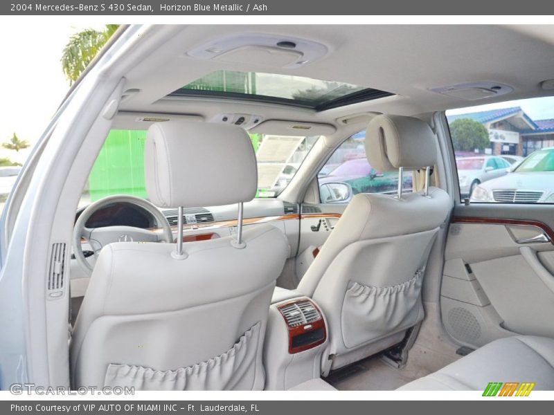 Horizon Blue Metallic / Ash 2004 Mercedes-Benz S 430 Sedan