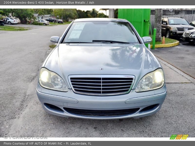 Horizon Blue Metallic / Ash 2004 Mercedes-Benz S 430 Sedan