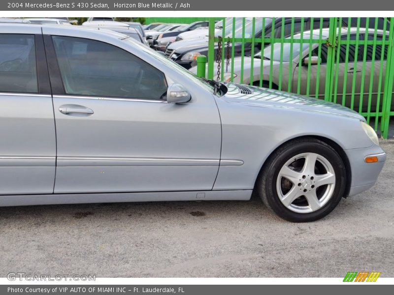 Horizon Blue Metallic / Ash 2004 Mercedes-Benz S 430 Sedan