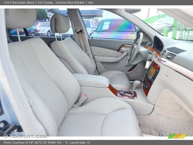 Horizon Blue Metallic / Ash 2004 Mercedes-Benz S 430 Sedan