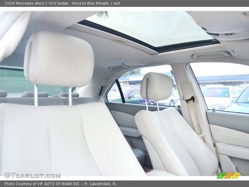 Horizon Blue Metallic / Ash 2004 Mercedes-Benz S 430 Sedan