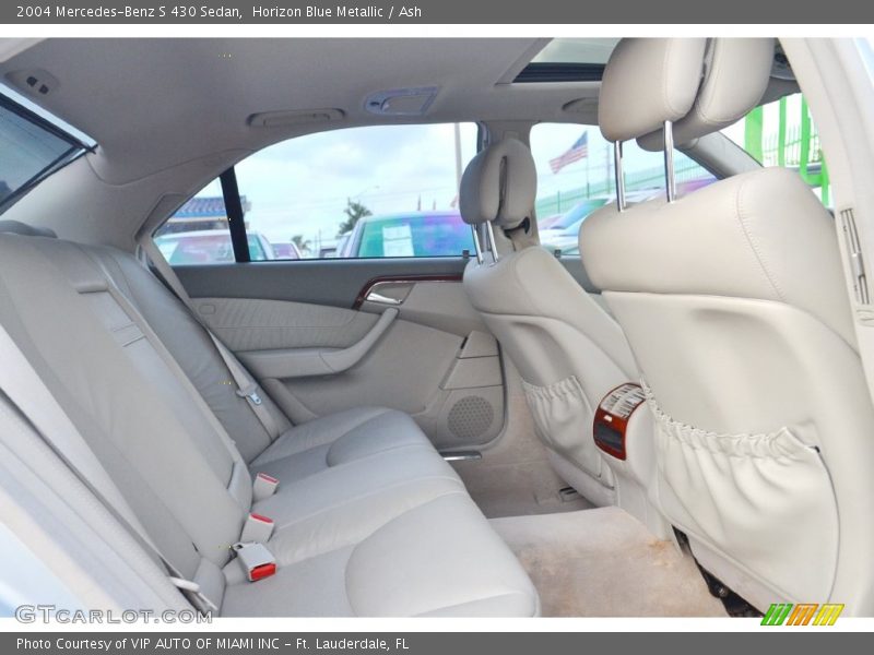 Horizon Blue Metallic / Ash 2004 Mercedes-Benz S 430 Sedan