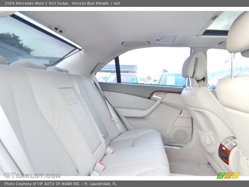 Horizon Blue Metallic / Ash 2004 Mercedes-Benz S 430 Sedan
