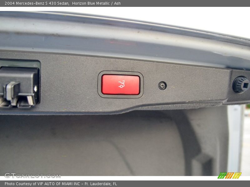 Horizon Blue Metallic / Ash 2004 Mercedes-Benz S 430 Sedan
