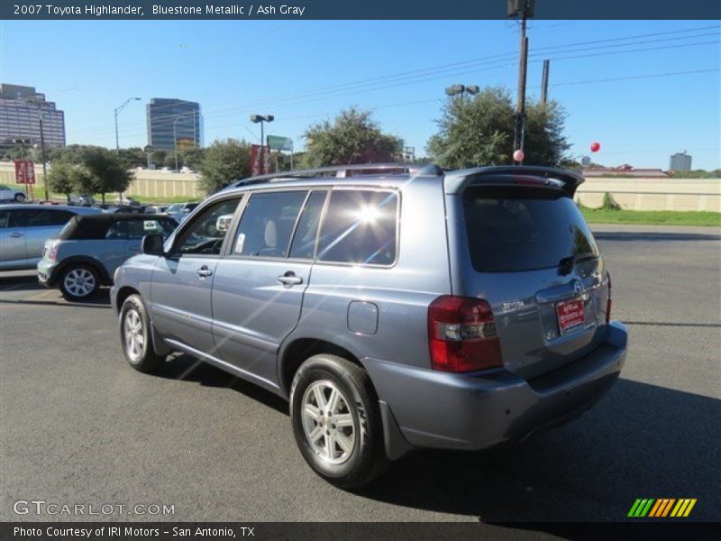 Bluestone Metallic / Ash Gray 2007 Toyota Highlander
