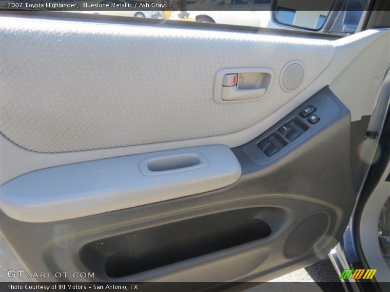 Bluestone Metallic / Ash Gray 2007 Toyota Highlander
