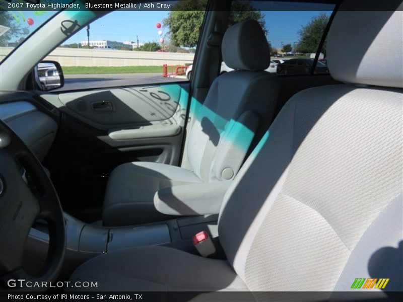 Bluestone Metallic / Ash Gray 2007 Toyota Highlander