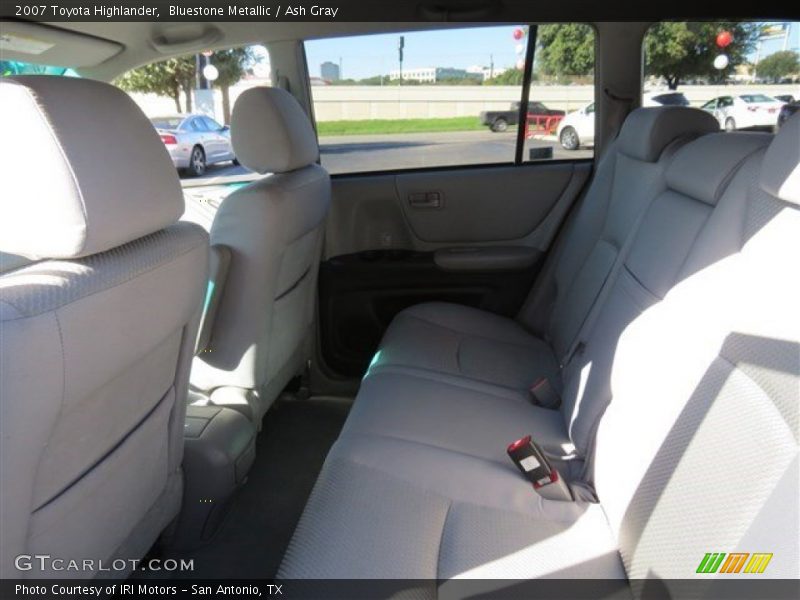 Bluestone Metallic / Ash Gray 2007 Toyota Highlander
