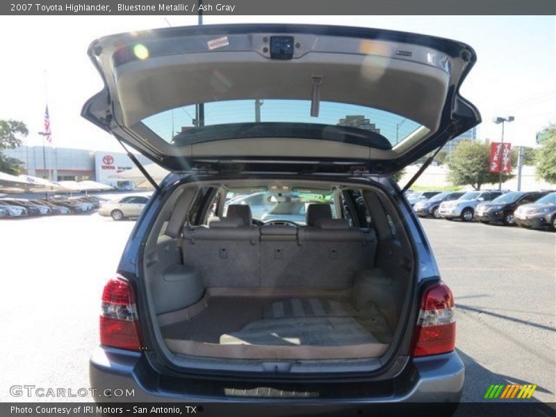 Bluestone Metallic / Ash Gray 2007 Toyota Highlander