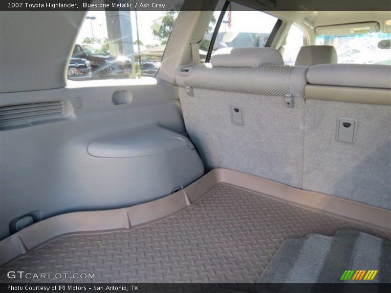 Bluestone Metallic / Ash Gray 2007 Toyota Highlander