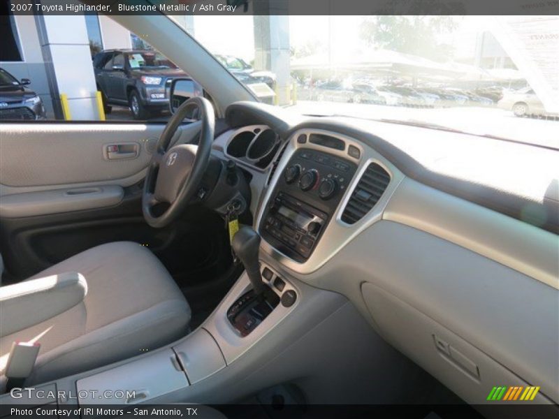 Bluestone Metallic / Ash Gray 2007 Toyota Highlander
